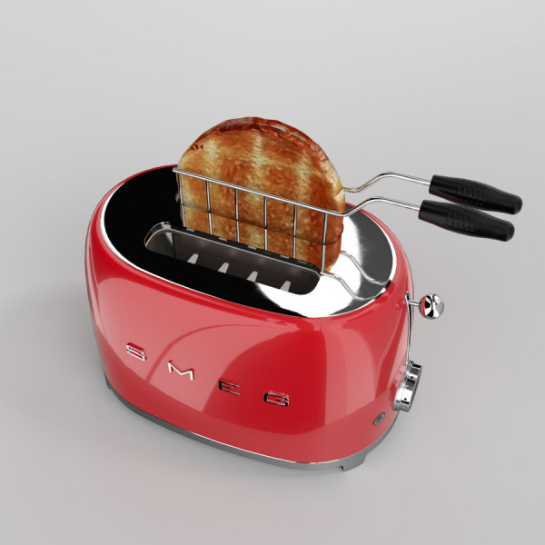 Фото - Тостер Smeg TSF01RDEU