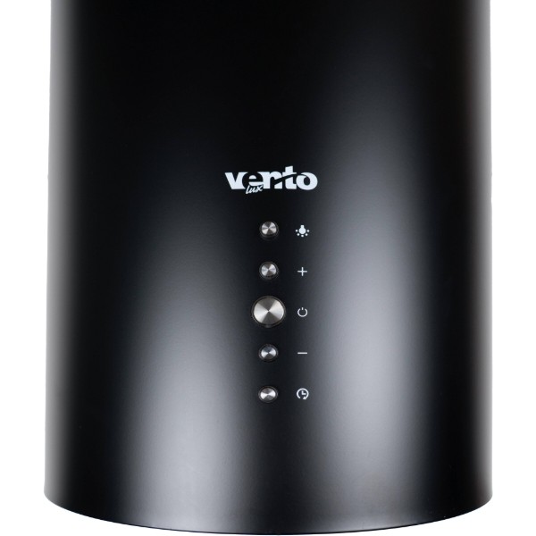 Фото - Витяжка декоративна Ventolux CILINDRO 35 BK (1200) ST MM