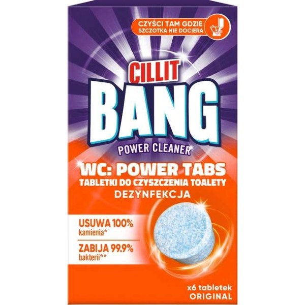 Фото - Засіб для чищення унітазу Cillit Bang , 6 шт