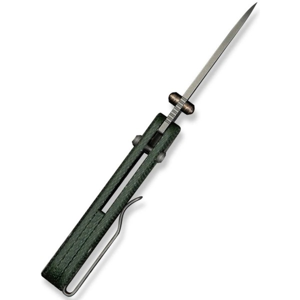 Фото - Нож туристический Civivi Baby Banter 2 59 см Nitro-V / Micarta (C23074-3)
