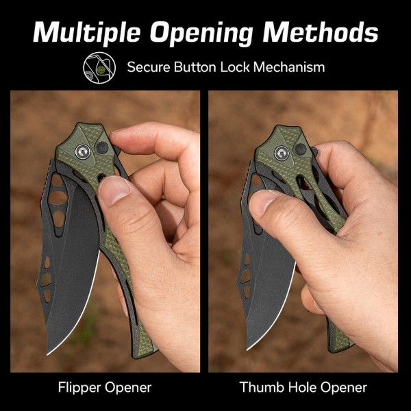 Фото - Нож туристический Civivi Biophase 89 см Nitro-V / Aluminum & G10 (C23083C-2)