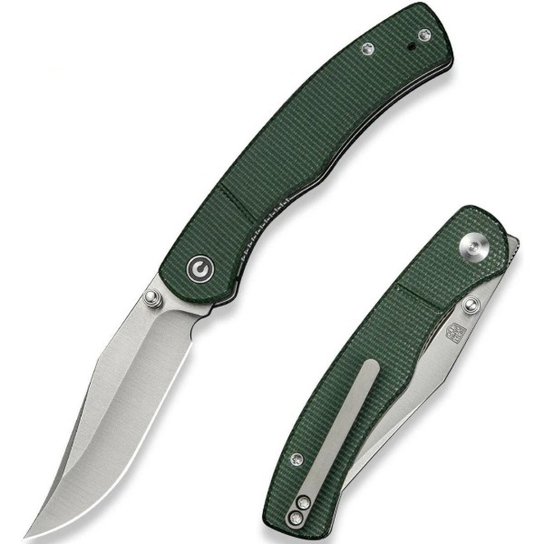 Фото - Ніж туристичний Civivi Clingman 76 см Nitro-V / Micarta (C23065-4)