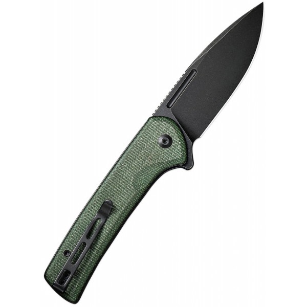 Фото - Нож туристический Civivi Conspirator 88 см Nitro-V / Micarta (C21006-2)