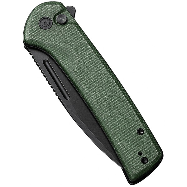 Фото - Нож туристический Civivi Conspirator 88 см Nitro-V / Micarta (C21006-2)
