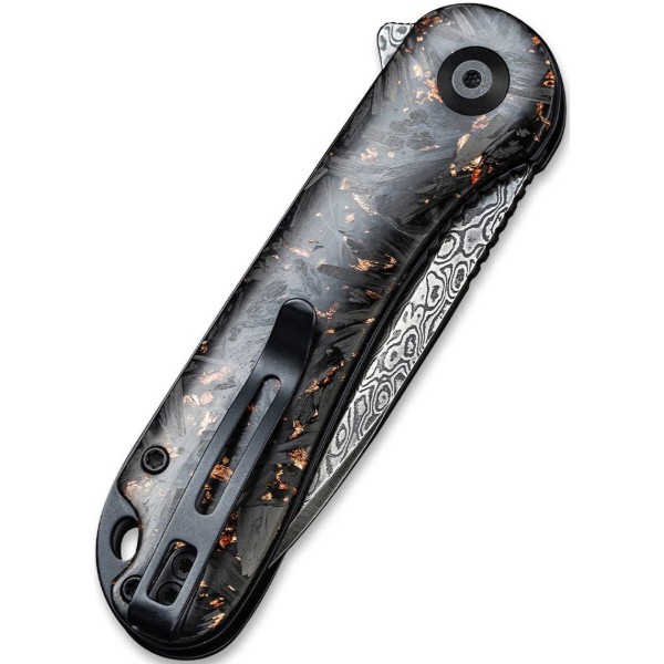 Фото - Нож туристический Civivi Elementum 75 см Damascus / Carbon Fiber (C907C-DS3)