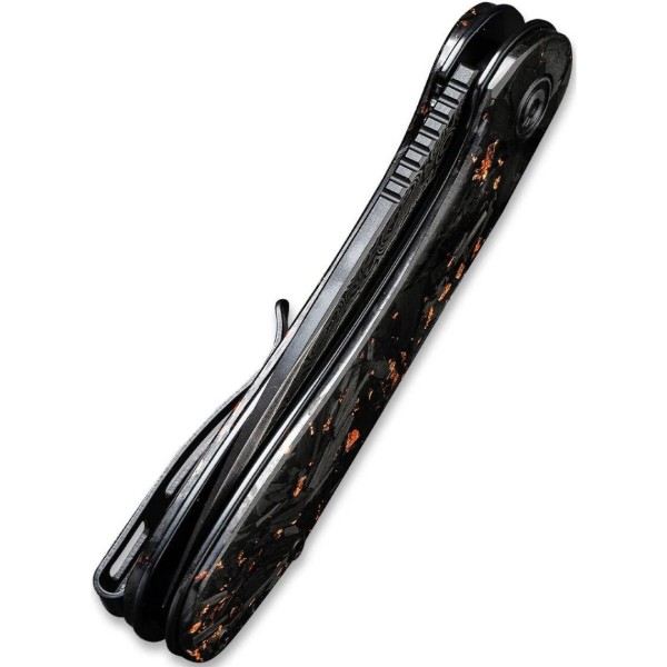 Фото - Нож туристический Civivi Elementum 75 см Damascus / Carbon Fiber (C907C-DS3)