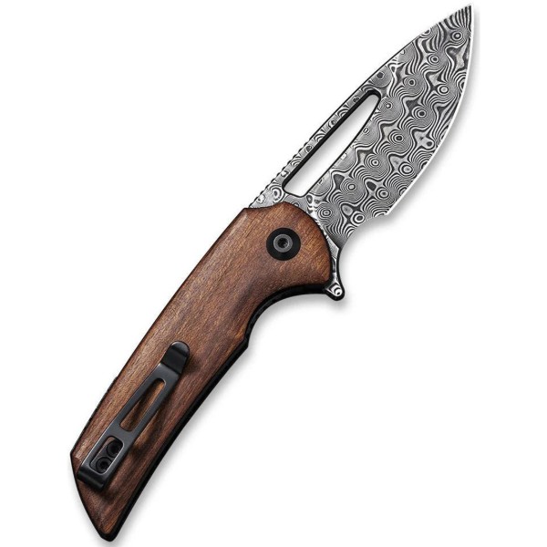 Фото - Нож туристический Civivi Odium 67 см Damascus / Guibourtia Wood (C2010DS-1)