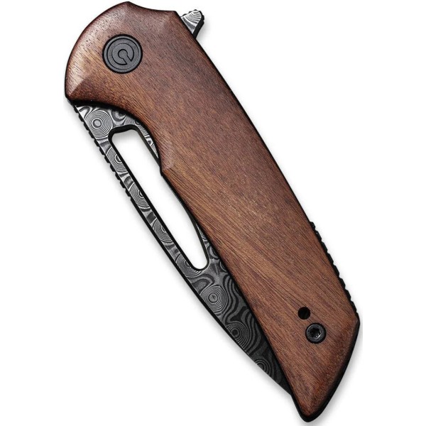 Фото - Нож туристический Civivi Odium 67 см Damascus / Guibourtia Wood (C2010DS-1)