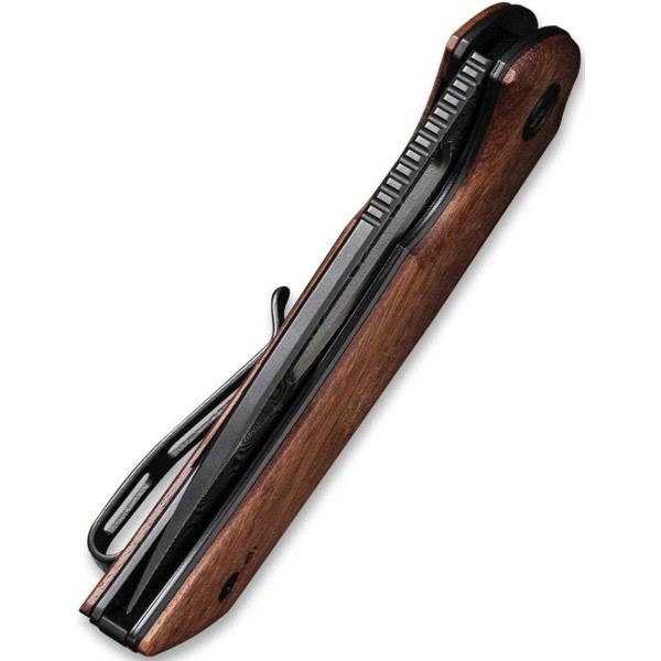 Фото - Нож туристический Civivi Odium 67 см Damascus / Guibourtia Wood (C2010DS-1)