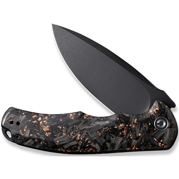 Фото - Ніж туристичний Civivi Praxis 95 см 9Cr18MoV / Carbon Fiber & Resin (C803I)