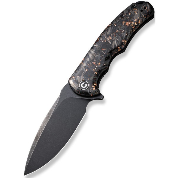 Фото - Ніж туристичний Civivi Praxis 95 см 9Cr18MoV / Carbon Fiber & Resin (C803I)