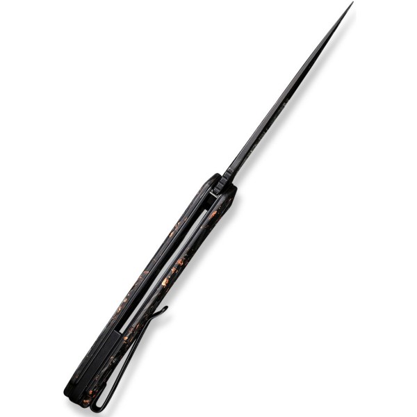 Фото - Ніж туристичний Civivi Praxis 95 см 9Cr18MoV / Carbon Fiber & Resin (C803I)