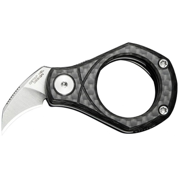 Фото - Ніж туристичний Civivi Pyrus 16 см 14C28N / Carbon Fiber (C23038-3)