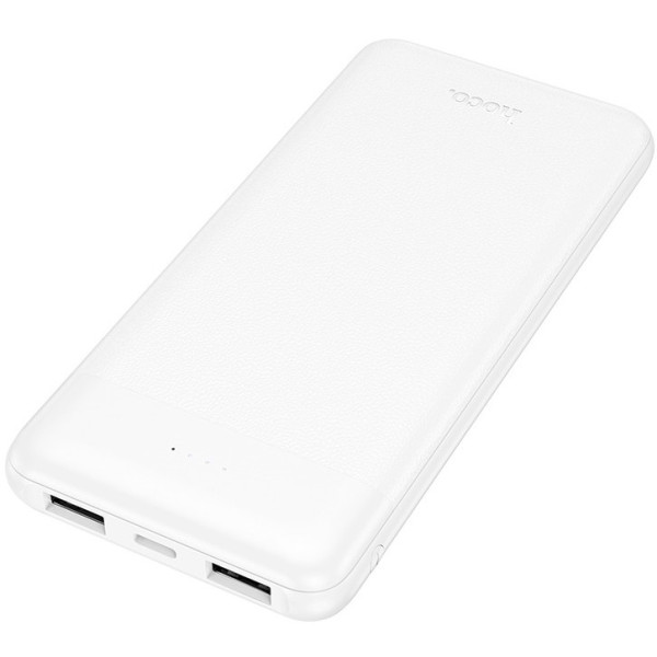 Фото - Батарея мобильная HOCO J153 Stability 10W 10000 mAh White (715099)