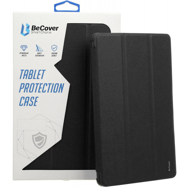 Фото - Чохол для планшета Becover Tri Fold Soft TPU з кріпленням Apple Pencil for Apple iPad 10.9'' (10 Gen)/iPad 11'' (A16) Black (708459)