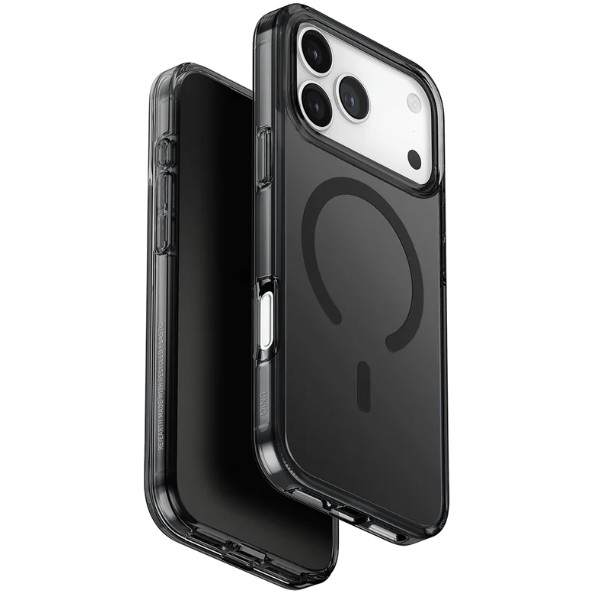 Фото - Чохол для смартфону Uniq Clario for iPhone 17 Pro Max Magclick Charging black (CLARMSMK)