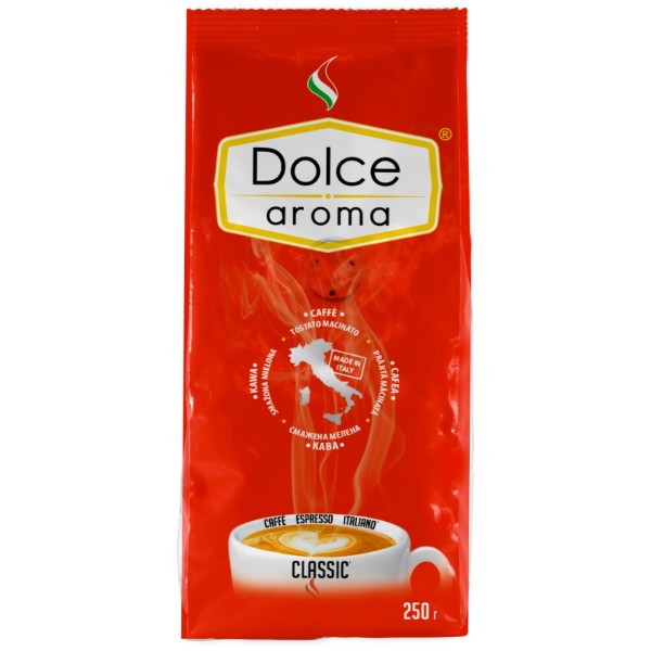 Фото - Кофе молотый Dolce Aroma Classic 250 г