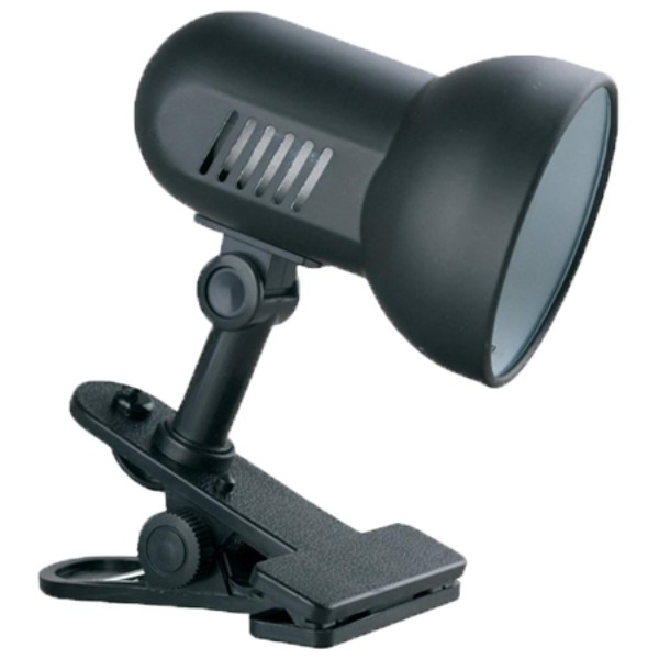 Фото - Настольная лампа Osram Panan CLASSIC CLIP E27 Black (4099854475917)