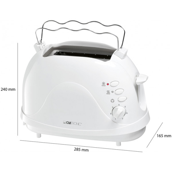 Фото - Тостер Clatronic TA 3565 White