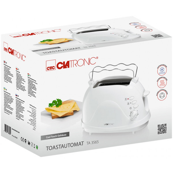 Фото - Тостер Clatronic TA 3565 White