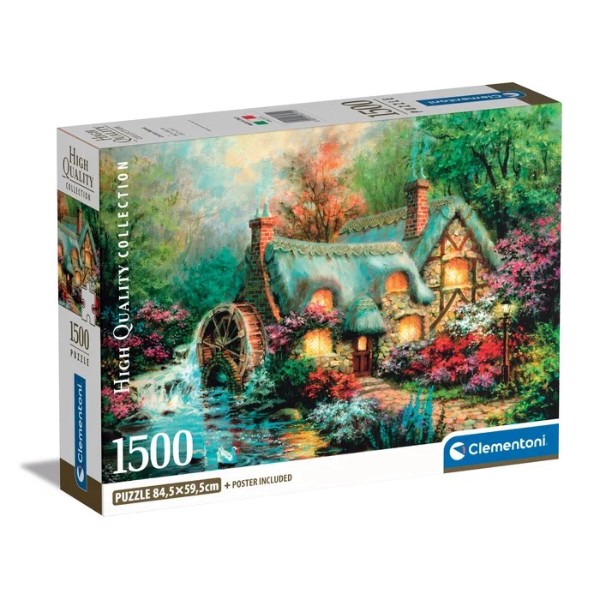 Фото - Пазли (8 +) Clementoni Колекція високої якості Сільська хатина 1500 ел. (31711)