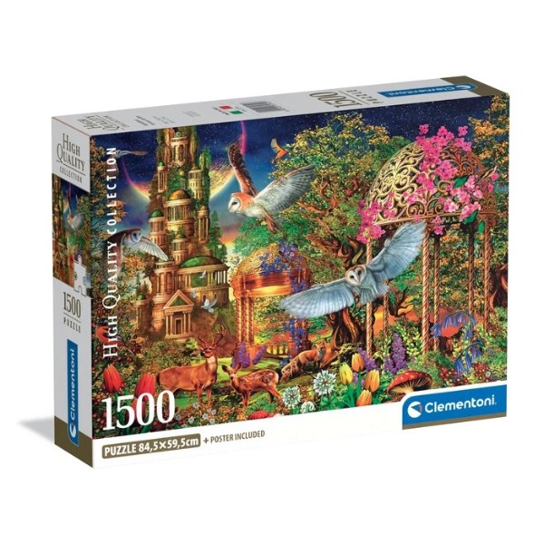 Фото - Пазлы (8+) Clementoni Коллекция высокого качества Сказочный лес 1500 эл. (31741)