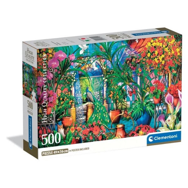 Фото - Пазли (8 +) Clementoni Затишна оранжерея 500 ел. (35579) Фото - Пазли (8 +) Clementoni Затишна оранжерея 500 ел. (35579)
