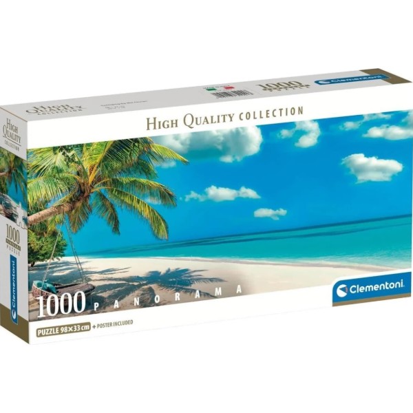 Фото - Пазли (8 +) Clementoni 1000 ел. Панорама - Прекрасне узбережжя (39941)
