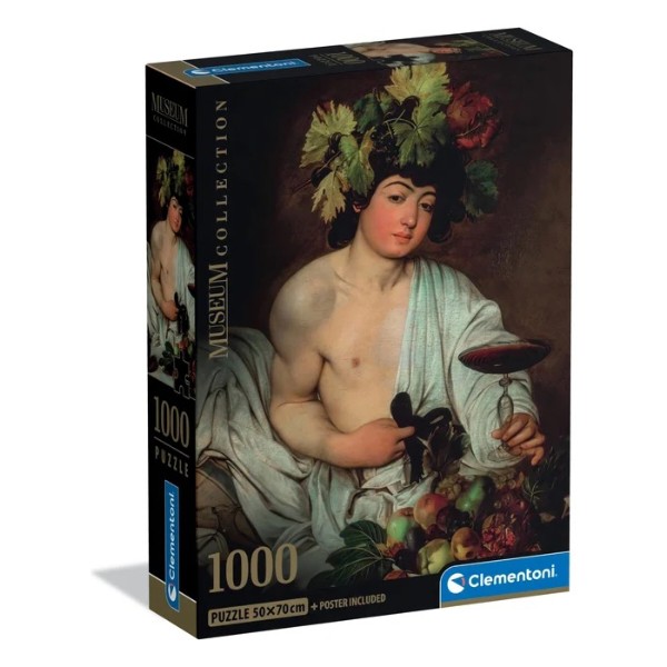 Фото - Пазлы (8+) Clementoni Микеланджело да Караваджо Вакх 1000 эл. (39977)