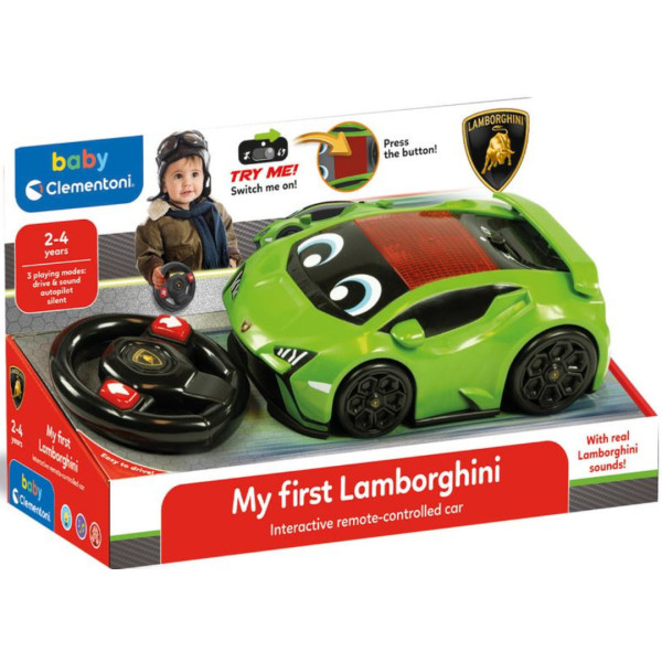 Фото - Радиоуправляемая машинка Clementoni My first Lamborghini (17845)