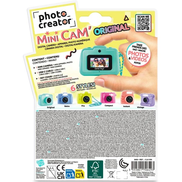 Фото - Фотоапарат дитячий цифровий Canal Toys Studio Creator в асортименті (CLK050)
