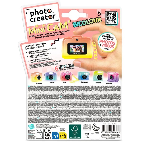 Фото - Фотоапарат дитячий цифровий Canal Toys Studio Creator BICOLOUR в асортименті (CLK066)