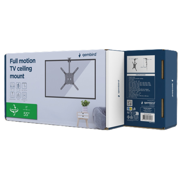 Фото - Кріплення для телевізора Gembird CM-55ST-01