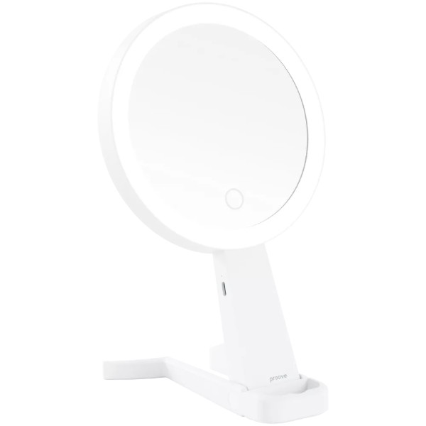 Фото - Косметичне дзеркало Proove Allure (133mm) white (CMPA15010002)