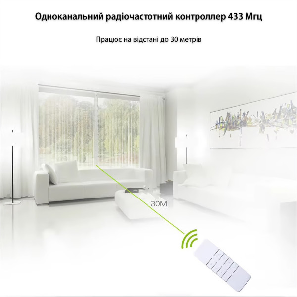 Фото - Пульт для управління приладами Tuya для штор CMRC1