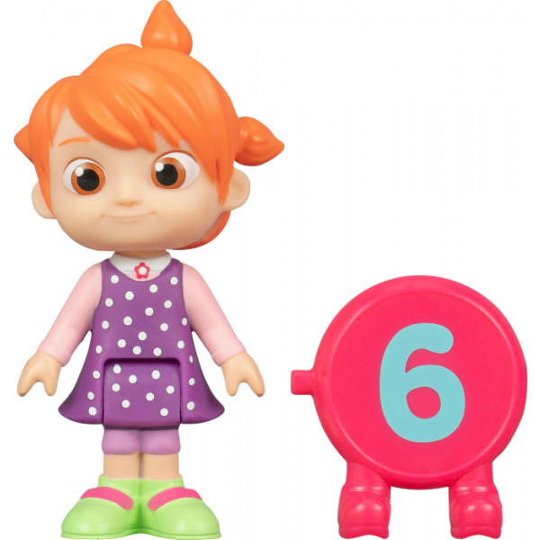 Фото - Ігрова фігурка-сюрприз CoComelon 1 Figure Pack фігурка з цифрою в ас. (CMW0048)