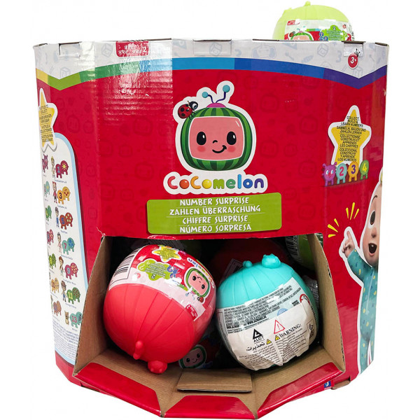 Фото - Ігрова фігурка-сюрприз CoComelon 1 Figure Pack фігурка з цифрою в ас. (CMW0048)