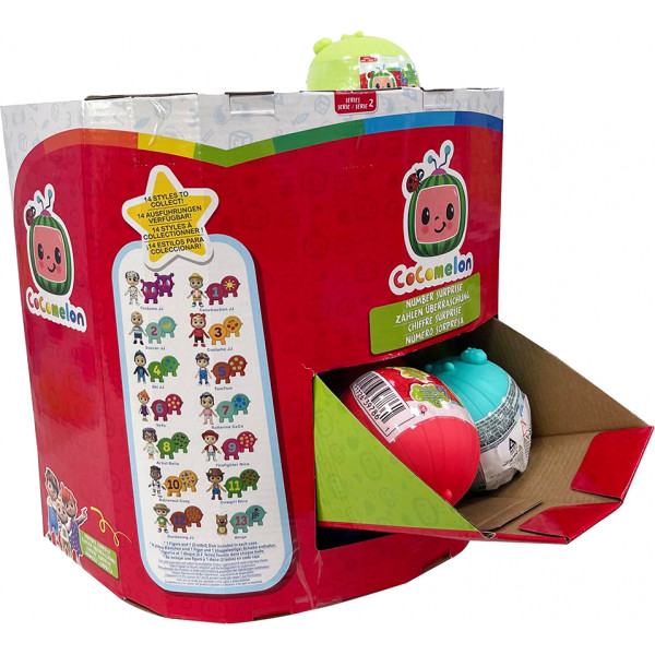 Фото - Ігрова фігурка-сюрприз CoComelon 1 Figure Pack фігурка з цифрою в ас. (CMW0048)