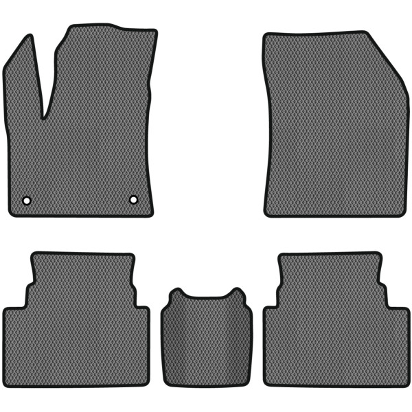 Фото - EVA килимки в салон авто EVAtech для C5 Aircross Citroen 2017 1 покоління SUV EU CN1690CV5AV2RGB