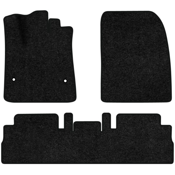 Фото - Килимки ворсові в салон авто EVAtech Standard для Citroen Berlingo (K9) XL without armrest 2018 3 покоління Minivan EU чорний кант CN43768ZD3AV2VEB