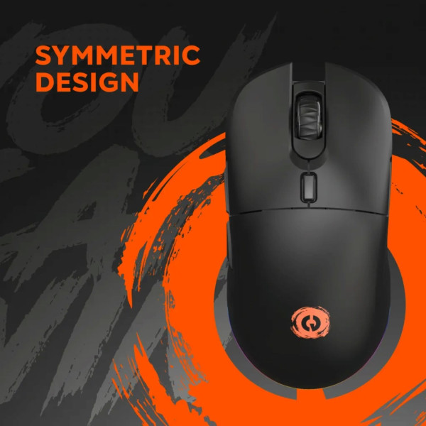 Фото - Миша бездротова ігрова Canyon Cutlass RGB Wireless Gaming Black (CND-SGMW11B)