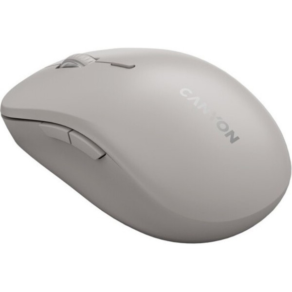 Фото - Мышь беспроводная Canyon MW-12 Silent Dual band Beige (CNS-CMSW12BG)