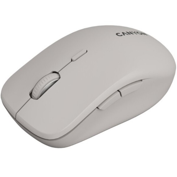 Фото - Мышь беспроводная Canyon MW-12 Silent Dual band Beige (CNS-CMSW12BG)
