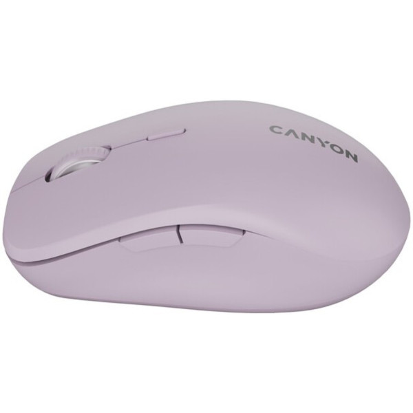 Фото - Мышь беспроводная Canyon MW-12 Silent Dual band Pink (CNS-CMSW12P)