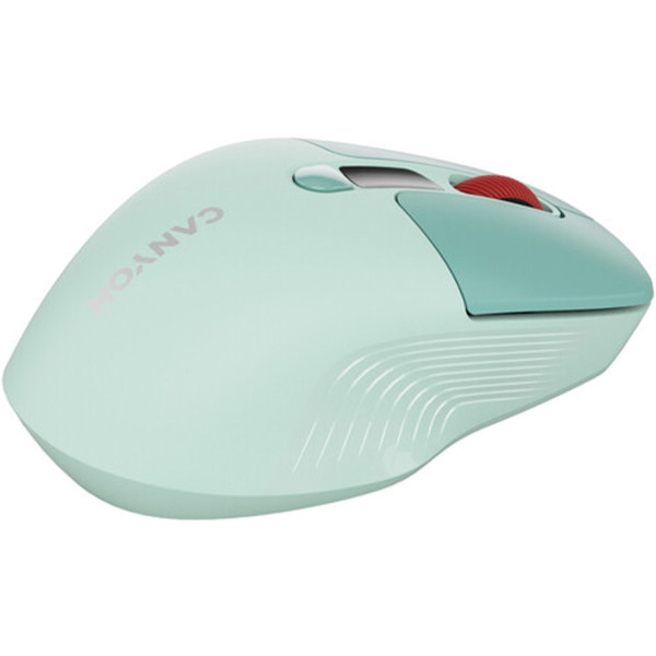 Фото - Миша бездротова Canyon MW-26 LCD Silent Dual mode Green (CNS-CMSW26GR)