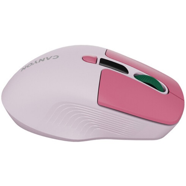 Фото - Миша бездротова Canyon MW-26 LCD Silent Dual mode Pink (CNS-CMSW26P)