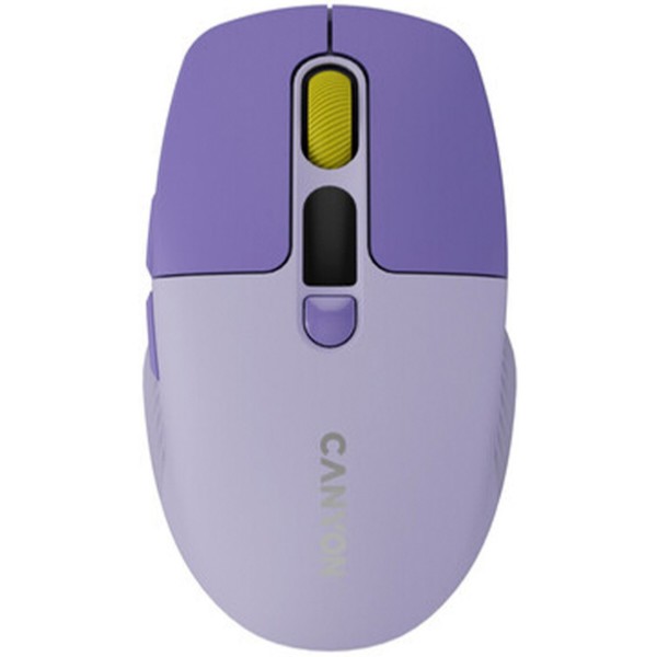Фото - Миша бездротова Canyon MW-26 LCD Silent Dual mode Violet (CNS-CMSW26V)