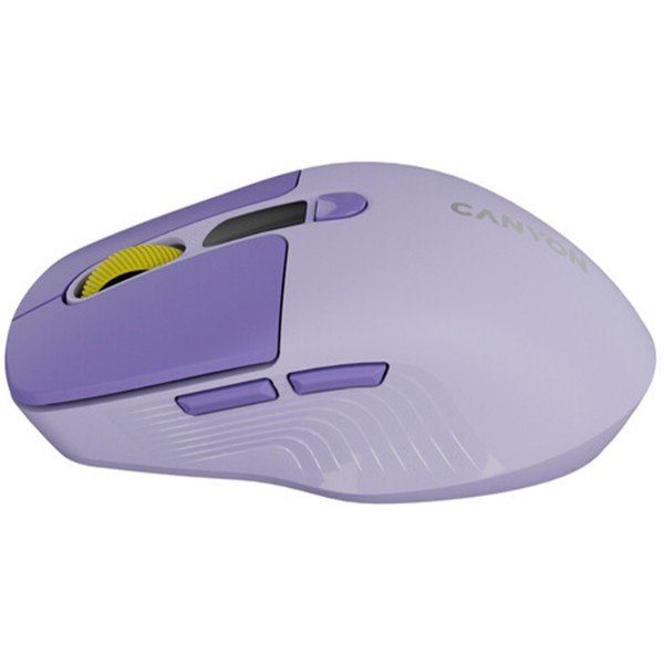 Фото - Миша бездротова Canyon MW-26 LCD Silent Dual mode Violet (CNS-CMSW26V)