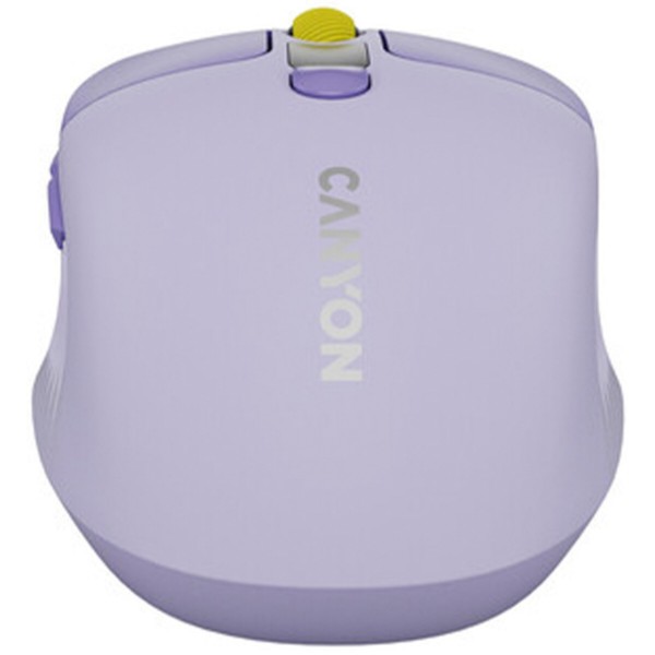 Фото - Миша бездротова Canyon MW-26 LCD Silent Dual mode Violet (CNS-CMSW26V)