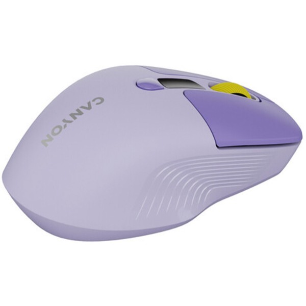 Фото - Миша бездротова Canyon MW-26 LCD Silent Dual mode Violet (CNS-CMSW26V)